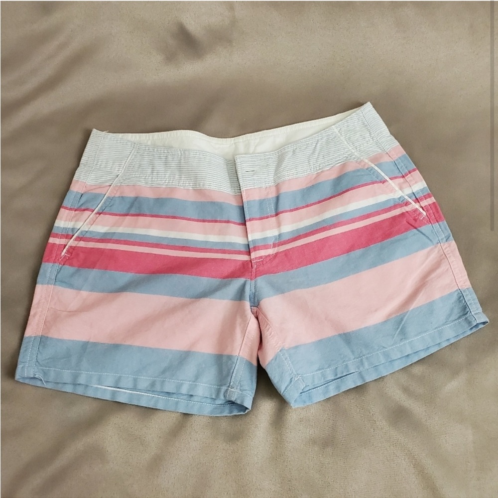 Columbia PFG Striped Shorts Size 4